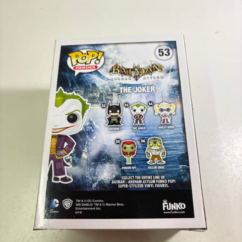 The Joker (Batman Arkham Asylum) - DC Funko Pop 53 Vinyl Figure (11.4 Cm L × 8.9 Cm W × 15.9 Cm H)