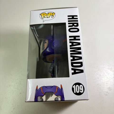 BOX FLAWS VIEW PHOTOS Hiro Hamada - Big Hero 6 Disney Funko Pop 109 Vinyl Figure (11.4 Cm L × 8.9 Cm W × 15.9 Cm H)