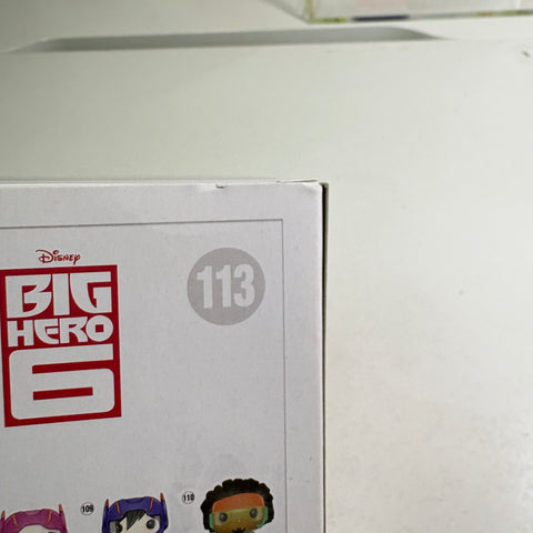 BOX FLAWS VIEW PHOTOS Fred - Big Hero 6 Disney Funko Pop 113 Vinyl Figure (11.4 Cm L × 8.9 Cm W × 15.9 Cm H)
