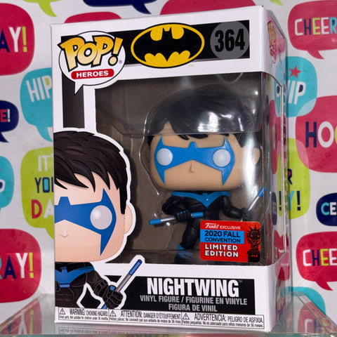 NIGHTWING - DC Funko Pop 364 Vinyl Figure (11.4 Cm L × 8.9 Cm W × 15.9 Cm H)