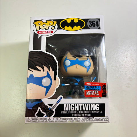 NIGHTWING - DC Funko Pop 364 Vinyl Figure (11.4 Cm L × 8.9 Cm W × 15.9 Cm H)