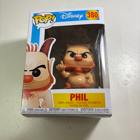 BOX DAMAGE VIEW PHOTOS Phil - Hercules Disney Funko Pop 380 Vinyl Figure (11.4 Cm L × 8.9 Cm W × 15.9 Cm H)
