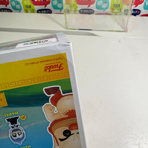 BOX DAMAGE VIEW PHOTOS Phil - Hercules Disney Funko Pop 380 Vinyl Figure (11.4 Cm L × 8.9 Cm W × 15.9 Cm H)