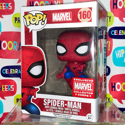 Spider-Man - Marvel Funko Pop 160 Marvel Collectors Corp