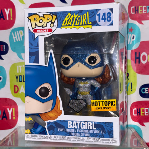 Batgirl DIAMOND - DC Funko Pop 148 Vinyl Figure (11.4 Cm L × 8.9 Cm W × 15.9 Cm H)