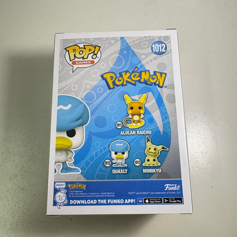 Pokemon - Quaxly Funko Pop 1012 Vinyl Figure