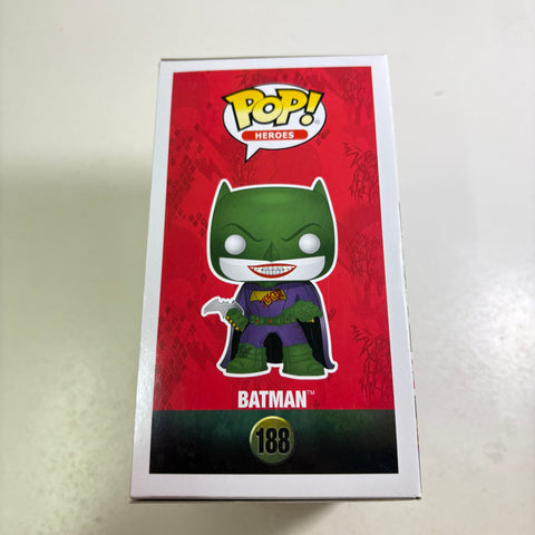 BOX FLAWS VIEW PHOTOS Batman Suicide Squad - DC Funko Pop 188 Vinyl Figure (11.4 Cm L × 8.9 Cm W × 15.9 Cm H)