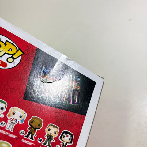 BOX FLAWS VIEW PHOTOS Batman Suicide Squad - DC Funko Pop 188 Vinyl Figure (11.4 Cm L × 8.9 Cm W × 15.9 Cm H)