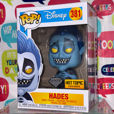 Hades DIAMOND - Hercules Disney Funko Pop Vinyl Figure Exclusive (11.4 Cm L × 8.9 Cm W × 15.9 Cm H)