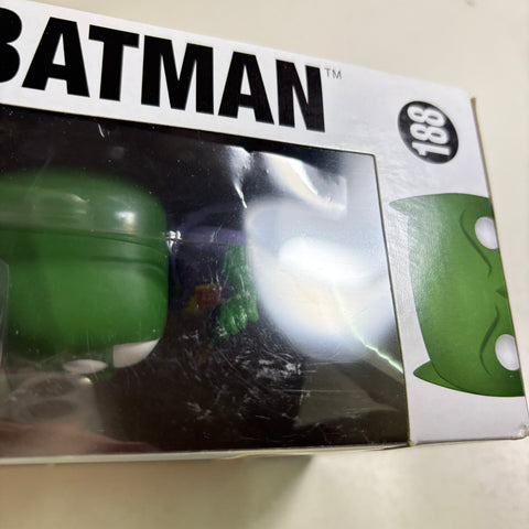 BOX FLAWS VIEW PHOTOS Batman Suicide Squad - DC Funko Pop 188 Vinyl Figure (11.4 Cm L × 8.9 Cm W × 15.9 Cm H)