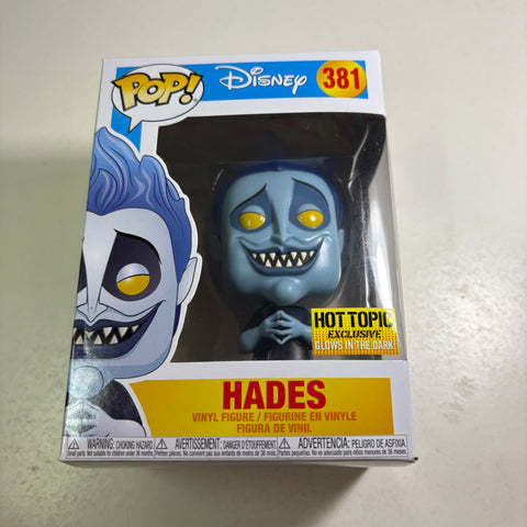 Hades GLOW in the Dark - Hercules Disney Funko Pop 381 Vinyl Figure (11.4 Cm L × 8.9 Cm W × 15.9 Cm H)