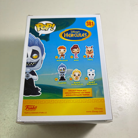 Hades GLOW in the Dark - Hercules Disney Funko Pop 381 Vinyl Figure (11.4 Cm L × 8.9 Cm W × 15.9 Cm H)