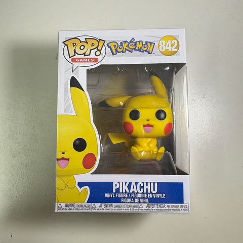 Pokemon - Pikachu (Sitting) Funko Pop 842 Vinyl Figure