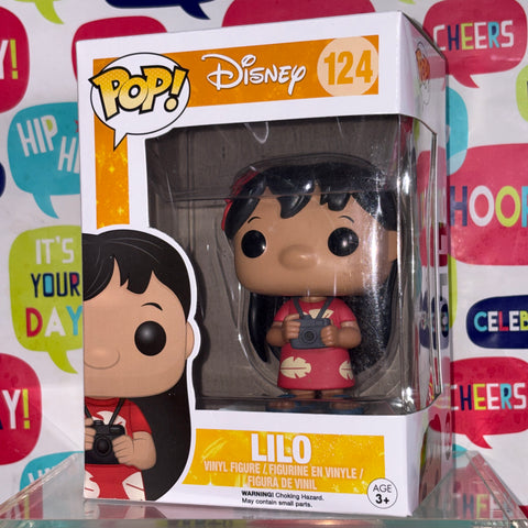 Lilo - Lilo & Stitch Disney Funko Pop 124 Vinyl Figure (11.4 Cm L × 8.9 Cm W × 15.9 Cm H)