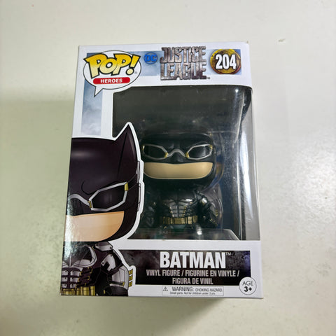 Batman Justice League - DC Funko Pop 204 Vinyl Figure (11.4 Cm L × 8.9 Cm W × 15.9 Cm H)
