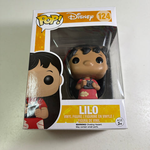 Lilo - Lilo & Stitch Disney Funko Pop 124 Vinyl Figure (11.4 Cm L × 8.9 Cm W × 15.9 Cm H)
