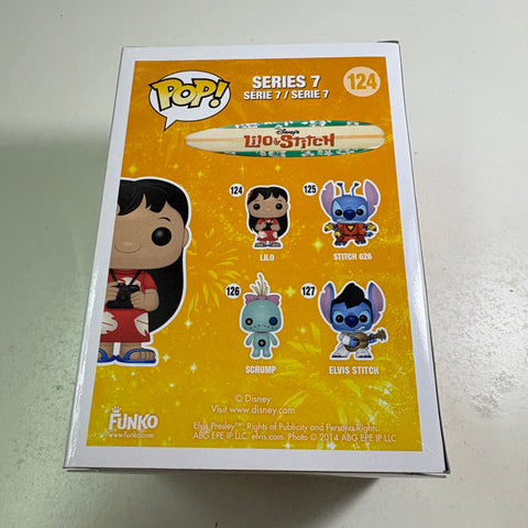 Lilo - Lilo & Stitch Disney Funko Pop 124 Vinyl Figure (11.4 Cm L × 8.9 Cm W × 15.9 Cm H)