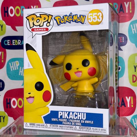 Pokemon - Pikachu (Waving) Funko Pop 553 Vinyl Figure