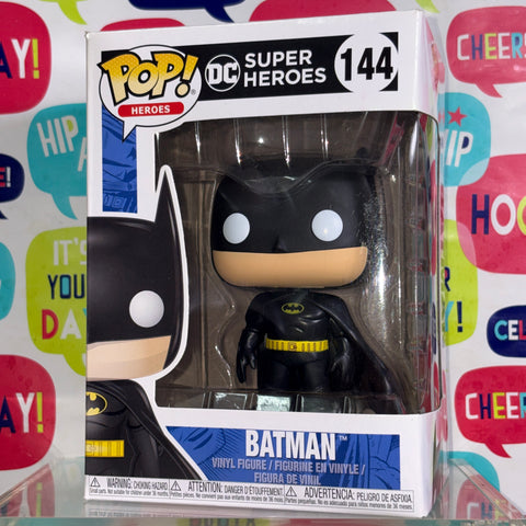Batman - DC Funko Pop 144 Vinyl Figure (11.4 Cm L × 8.9 Cm W × 15.9 Cm H)