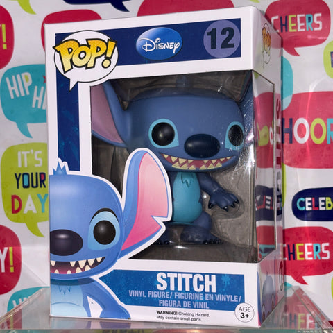 Stitch - Lilo & Stitch Disney Funko Pop 12 Vinyl Figure (11.4 Cm L × 8.9 Cm W × 15.9 Cm H)