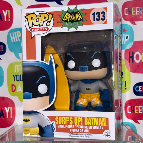 Batman Surf's Up! - DC Funko Pop 133 Vinyl Figure (11.4 Cm L × 8.9 Cm W × 15.9 Cm H)
