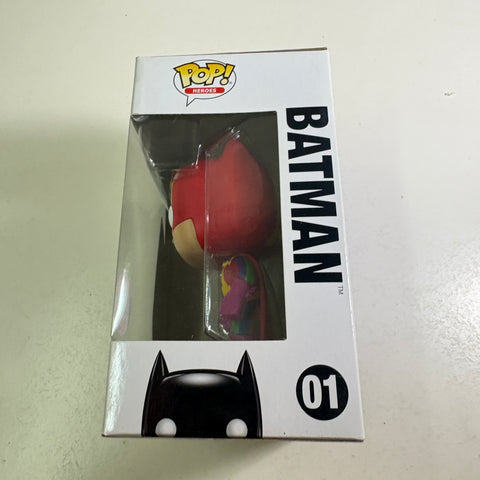 Batman Rainbow - DC Funko Pop 01 Vinyl Figure (11.4 Cm L × 8.9 Cm W × 15.9 Cm H)