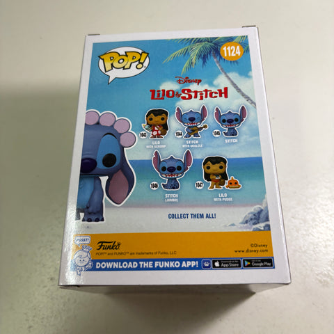 Stitch in Rollers - Lilo & Stitch Disney Funko Pop 1124 Vinyl Figure Exclusive (11.4 Cm L × 8.9 Cm W × 15.9 Cm H)