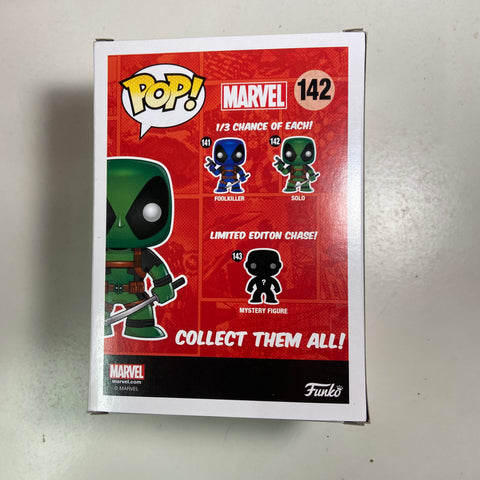 Deadpool (Solo) - Marvel Funko Pop 142 Hot Topic Exclusive