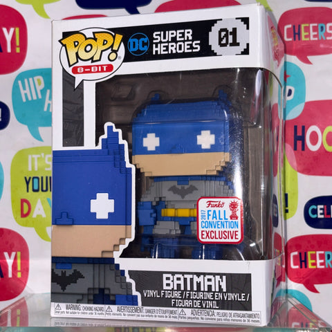 Batman 8-Bit - DC Funko Pop Vinyl Figure (11.4 Cm L × 8.9 Cm W × 15.9 Cm H)