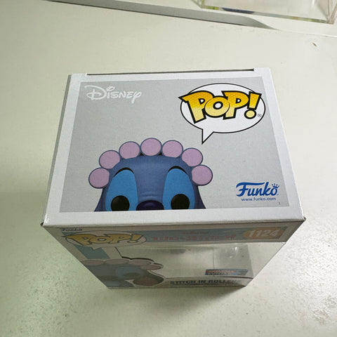 Stitch in Rollers - Lilo & Stitch Disney Funko Pop 1124 Vinyl Figure Exclusive (11.4 Cm L × 8.9 Cm W × 15.9 Cm H)
