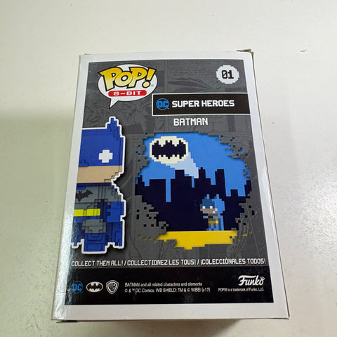 Batman 8-Bit - DC Funko Pop Vinyl Figure (11.4 Cm L × 8.9 Cm W × 15.9 Cm H)