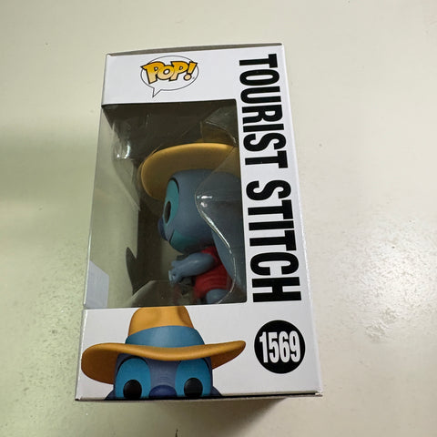 Touriest Stitch - Lilo & Stitch Disney Funko Pop 1569 Vinyl Figure Exclusive (11.4 Cm L × 8.9 Cm W × 15.9 Cm H)
