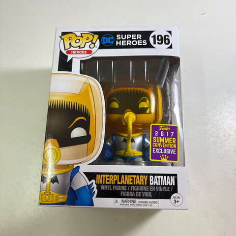 Interplanetary Batman - DC Funko Pop 196 Vinyl Figure (11.4 Cm L × 8.9 Cm W × 15.9 Cm H)