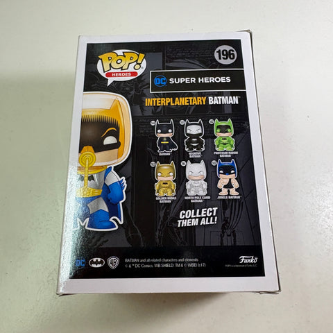 Interplanetary Batman - DC Funko Pop 196 Vinyl Figure (11.4 Cm L × 8.9 Cm W × 15.9 Cm H)