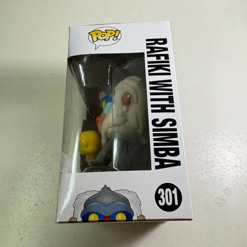 Rafiki FLOCKED - The Lion King Disney Funko Pop Vinyl Figure Entertainment Earth Exclusive (11.4 Cm L × 8.9 Cm W × 15.9 Cm H)