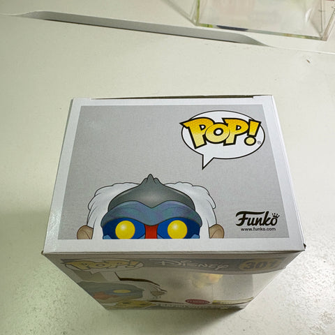 Rafiki FLOCKED - The Lion King Disney Funko Pop Vinyl Figure Entertainment Earth Exclusive (11.4 Cm L × 8.9 Cm W × 15.9 Cm H)