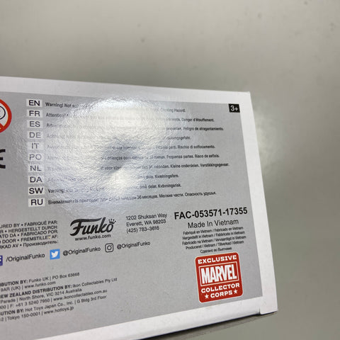 Rhino - Spider-Man Marvel Funko Pop 309 Marvel Collector's Corps