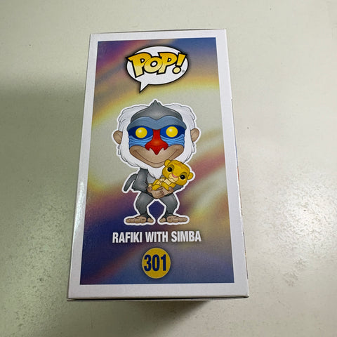 Rafiki DIAMOND - The Lion King Disney Funko Pop Vinyl Figure HT Exclusive (11.4 Cm L × 8.9 Cm W × 15.9 Cm H)