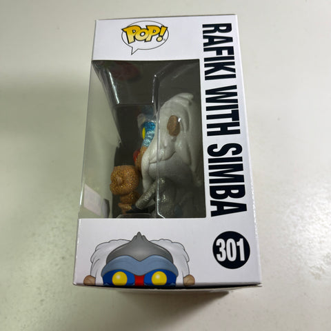 Rafiki DIAMOND - The Lion King Disney Funko Pop Vinyl Figure HT Exclusive (11.4 Cm L × 8.9 Cm W × 15.9 Cm H)
