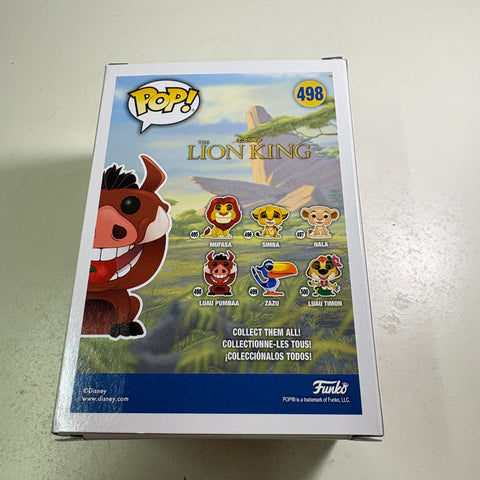 Pumbaa Luau - The Lion King Disney Funko Pop 498 Vinyl Figure (11.4 Cm L × 8.9 Cm W × 15.9 Cm H)