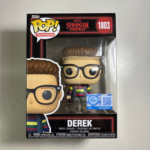 Stranger Things - Derek Funko Pop 1803 Exclusive Vinyl Figure