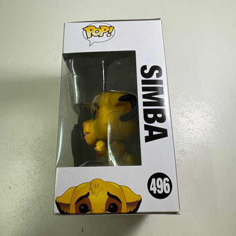 Simba - The Lion King Disney Funko Pop 496 Vinyl Figure (11.4 Cm L × 8.9 Cm W × 15.9 Cm H)