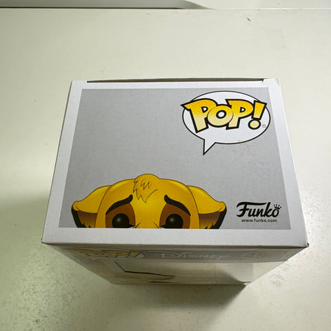 Simba - The Lion King Disney Funko Pop 496 Vinyl Figure (11.4 Cm L × 8.9 Cm W × 15.9 Cm H)