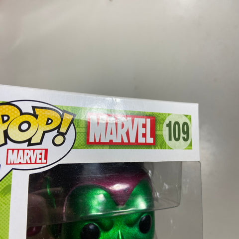 Green Goblin (Metallic Chase) - Spider Man Marvel Funko Pop 109 Walgreen's Exclusive