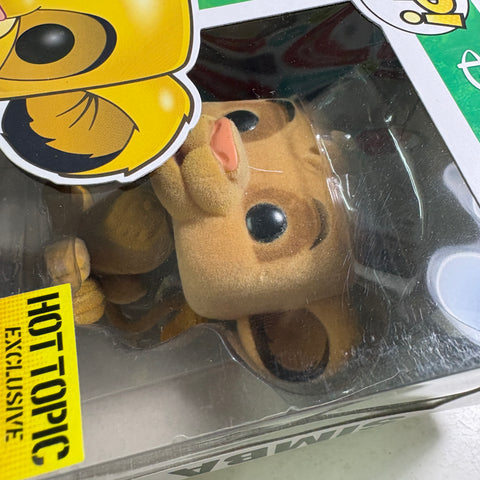 Simba FLOCKED - The Lion King Disney Funko Pop 85 Vinyl Figure (11.4 Cm L × 8.9 Cm W × 15.9 Cm H)