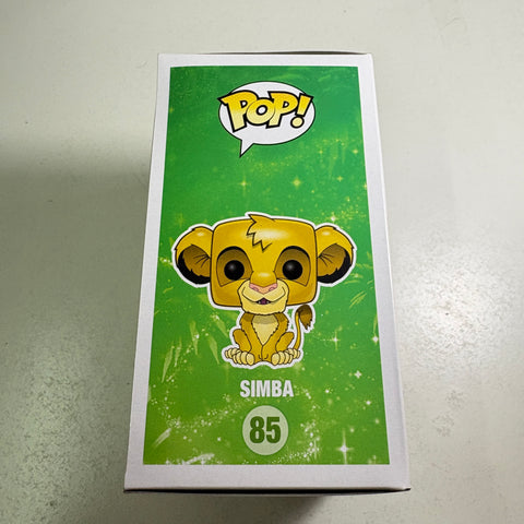 Simba FLOCKED - The Lion King Disney Funko Pop 85 Vinyl Figure (11.4 Cm L × 8.9 Cm W × 15.9 Cm H)