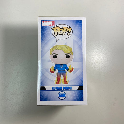 Human Torch Johnny Storm (Fantastic Four): Marvel Funko Pop 569