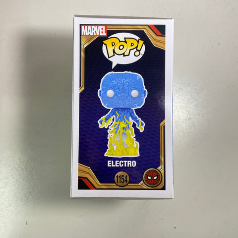 Electro (Glow in The Dark) - Spider Man Marvel Funko Pop 1154 Marvel Collector's Corp