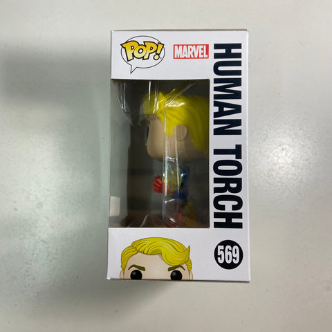 Human Torch Johnny Storm (Fantastic Four): Marvel Funko Pop 569