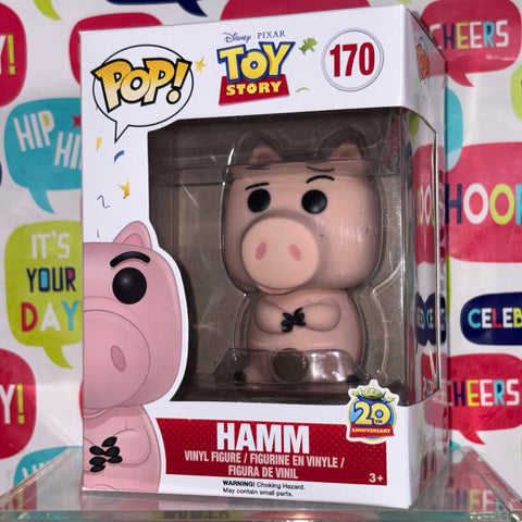 FIGURE FLAWS VIEW PHOTOS Hamm - Toy Story Disney Funko Pop 170 Vinyl Figure (11.4 Cm L × 8.9 Cm W × 15.9 Cm H)